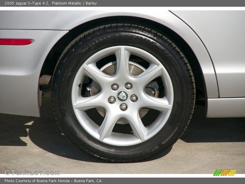 Platinum Metallic / Barley 2005 Jaguar S-Type 4.2