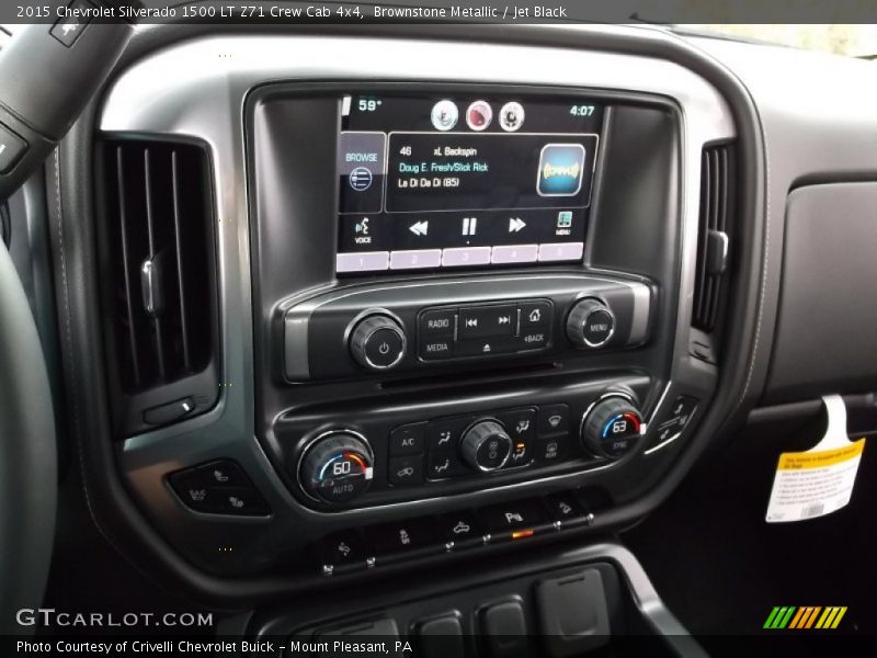 Controls of 2015 Silverado 1500 LT Z71 Crew Cab 4x4