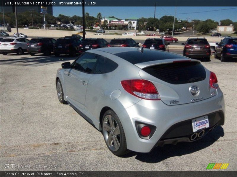 Ironman Silver / Black 2015 Hyundai Veloster Turbo