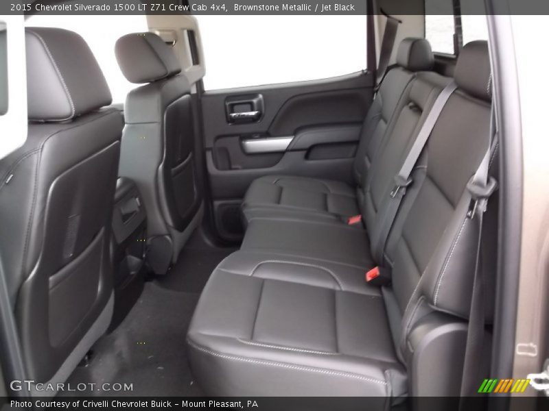 Rear Seat of 2015 Silverado 1500 LT Z71 Crew Cab 4x4