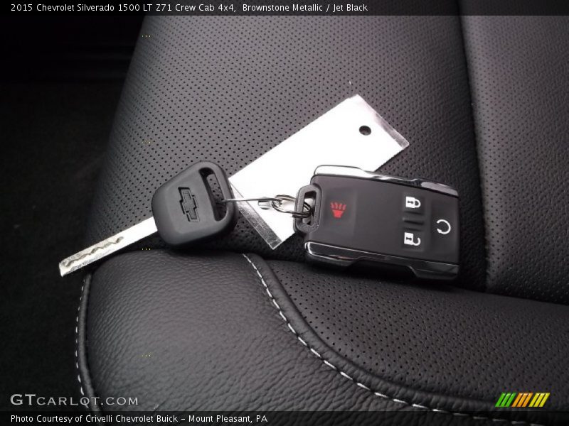 Keys of 2015 Silverado 1500 LT Z71 Crew Cab 4x4