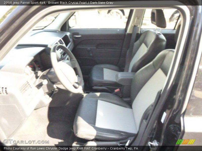 Brilliant Black Crystal Pearl / Dark Slate Gray 2008 Jeep Patriot Sport 4x4