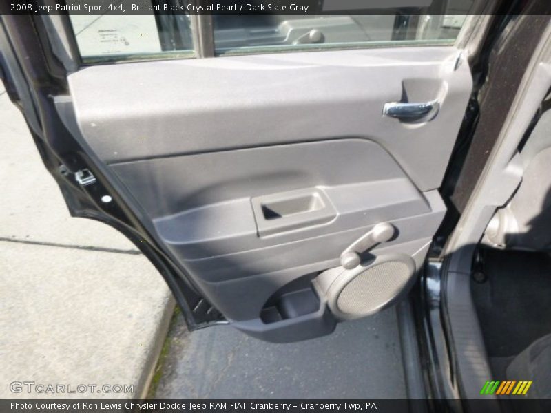 Brilliant Black Crystal Pearl / Dark Slate Gray 2008 Jeep Patriot Sport 4x4