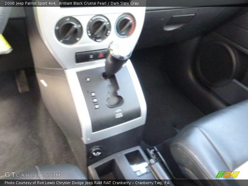 Brilliant Black Crystal Pearl / Dark Slate Gray 2008 Jeep Patriot Sport 4x4
