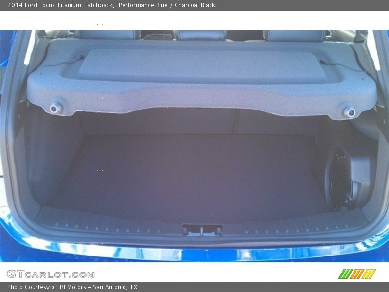 Performance Blue / Charcoal Black 2014 Ford Focus Titanium Hatchback