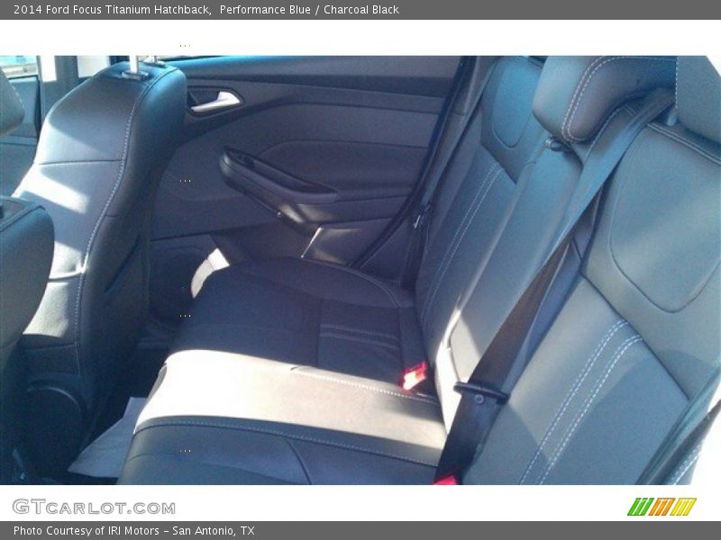 Performance Blue / Charcoal Black 2014 Ford Focus Titanium Hatchback