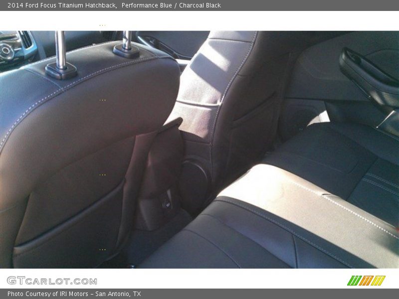 Performance Blue / Charcoal Black 2014 Ford Focus Titanium Hatchback