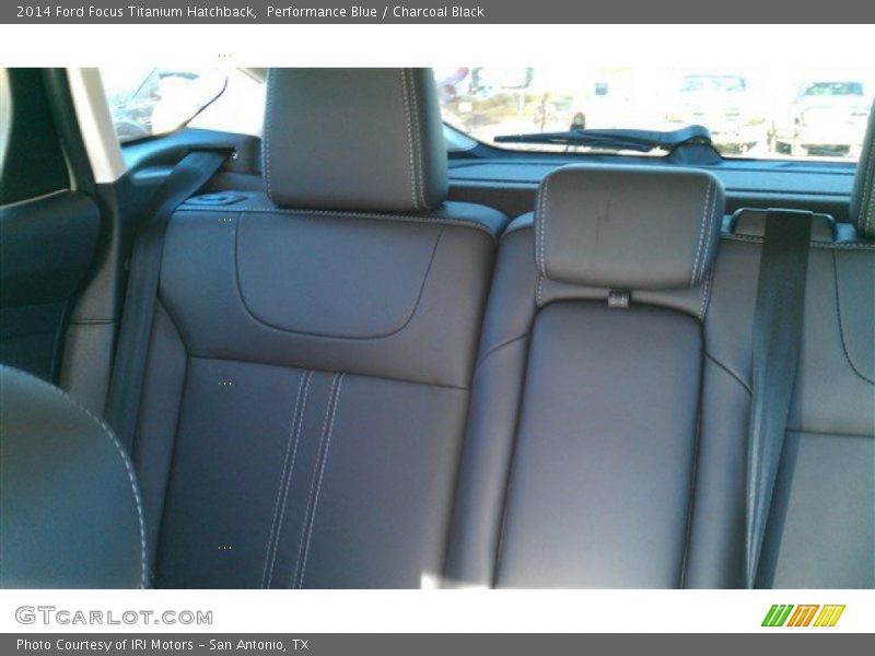 Performance Blue / Charcoal Black 2014 Ford Focus Titanium Hatchback
