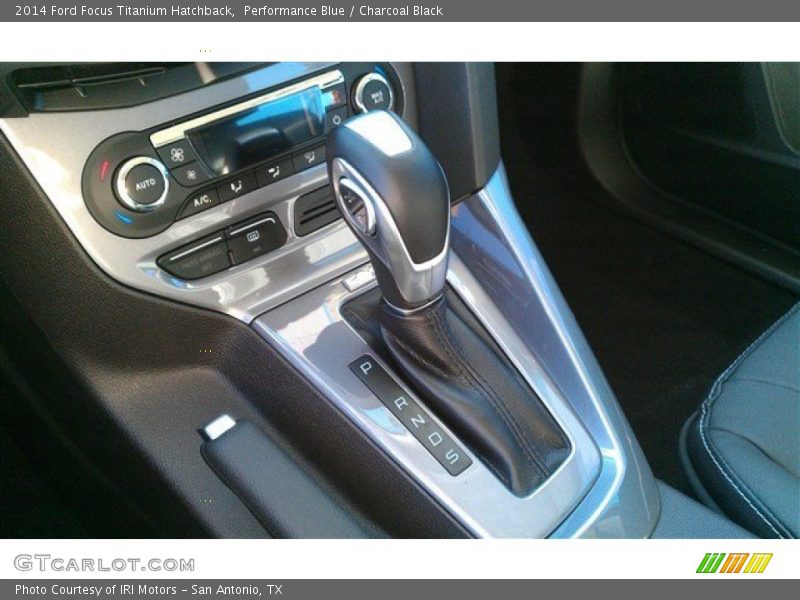 Performance Blue / Charcoal Black 2014 Ford Focus Titanium Hatchback