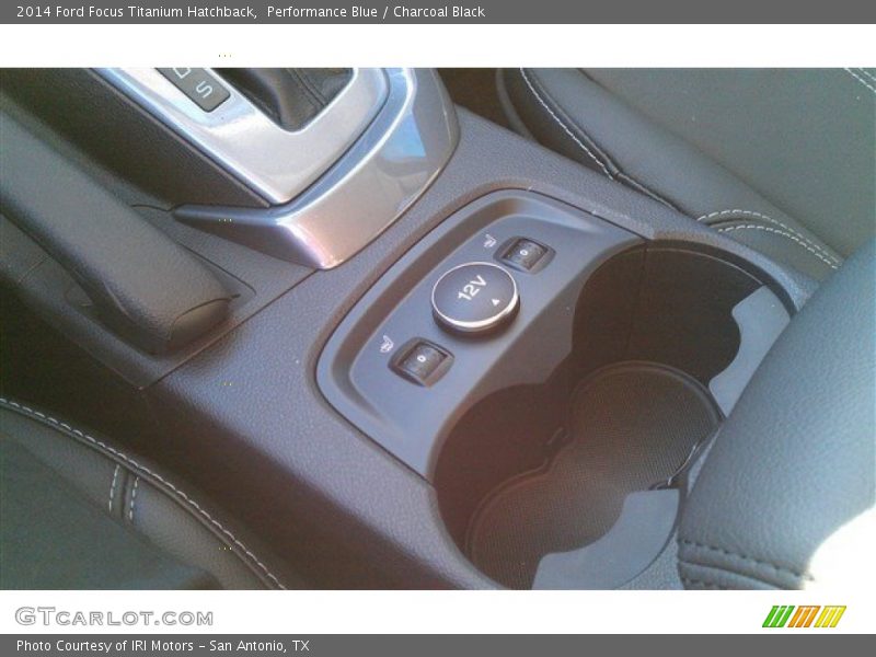 Performance Blue / Charcoal Black 2014 Ford Focus Titanium Hatchback