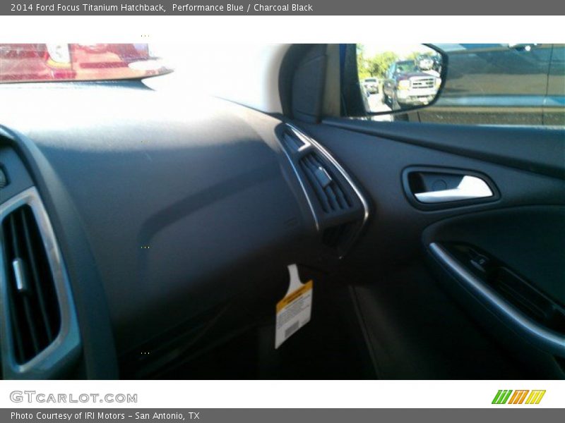 Performance Blue / Charcoal Black 2014 Ford Focus Titanium Hatchback