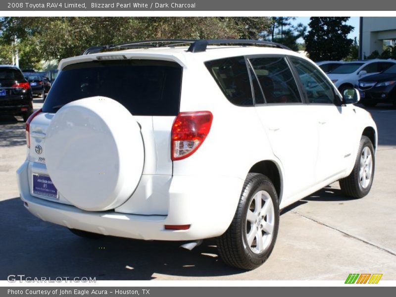 Blizzard Pearl White / Dark Charcoal 2008 Toyota RAV4 Limited