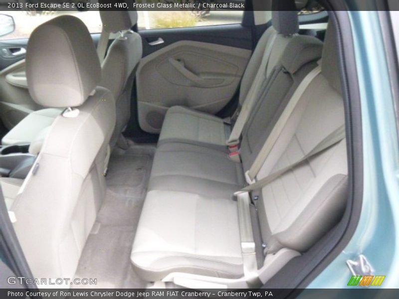Frosted Glass Metallic / Charcoal Black 2013 Ford Escape SE 2.0L EcoBoost 4WD