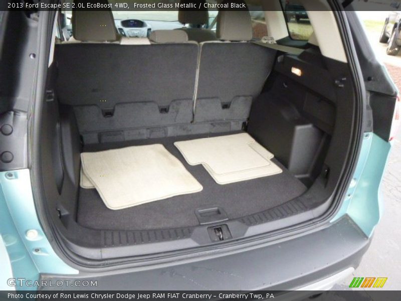 Frosted Glass Metallic / Charcoal Black 2013 Ford Escape SE 2.0L EcoBoost 4WD
