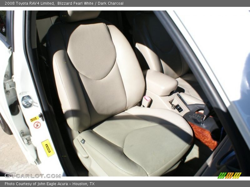 Blizzard Pearl White / Dark Charcoal 2008 Toyota RAV4 Limited