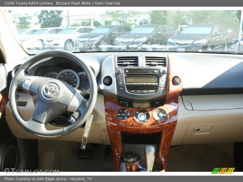 Blizzard Pearl White / Dark Charcoal 2008 Toyota RAV4 Limited