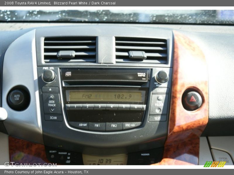 Blizzard Pearl White / Dark Charcoal 2008 Toyota RAV4 Limited