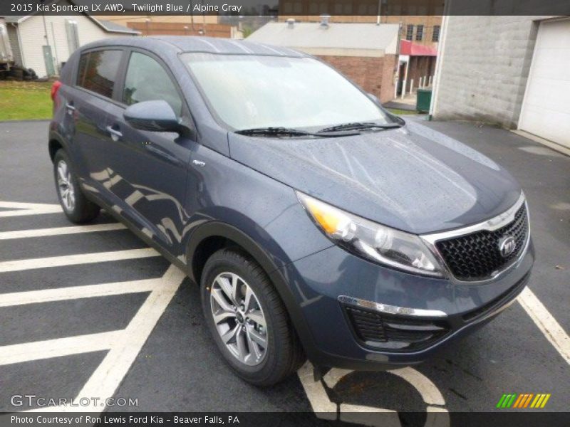 Front 3/4 View of 2015 Sportage LX AWD