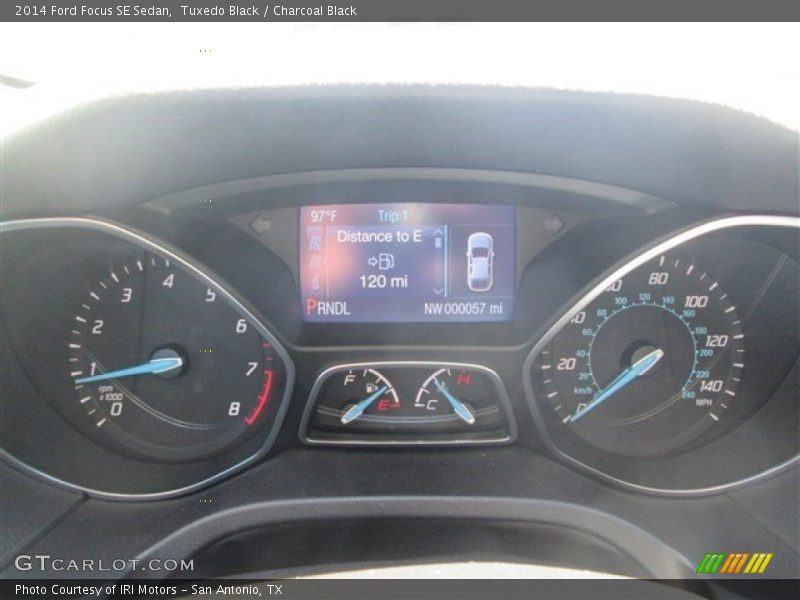 Tuxedo Black / Charcoal Black 2014 Ford Focus SE Sedan