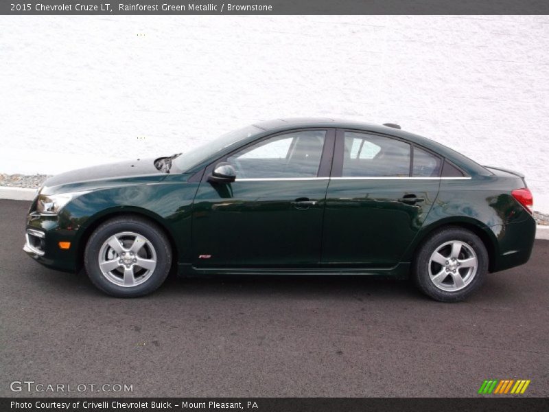  2015 Cruze LT Rainforest Green Metallic