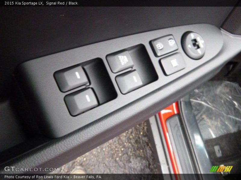 Signal Red / Black 2015 Kia Sportage LX