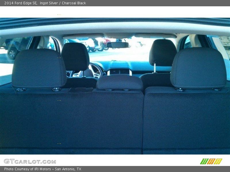 Ingot Silver / Charcoal Black 2014 Ford Edge SE