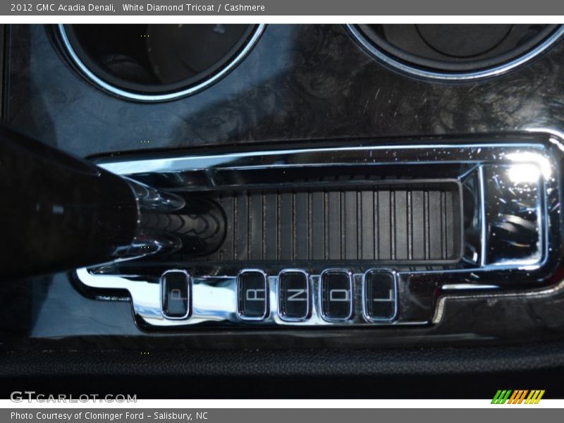 White Diamond Tricoat / Cashmere 2012 GMC Acadia Denali