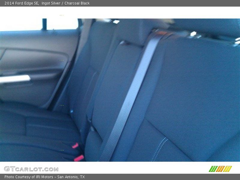 Ingot Silver / Charcoal Black 2014 Ford Edge SE