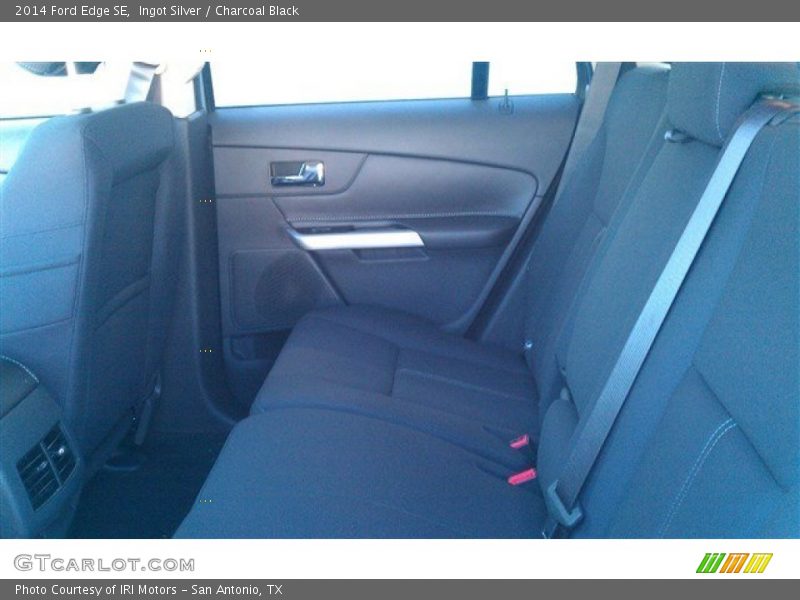 Ingot Silver / Charcoal Black 2014 Ford Edge SE
