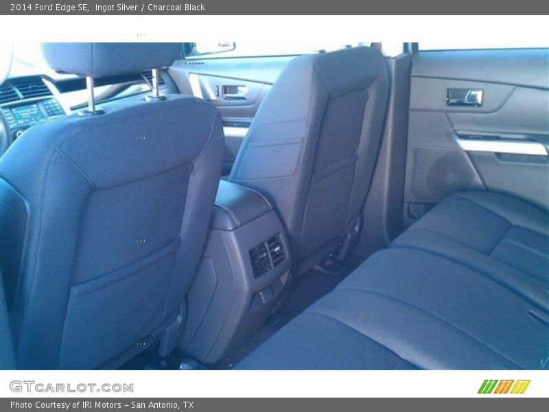 Ingot Silver / Charcoal Black 2014 Ford Edge SE