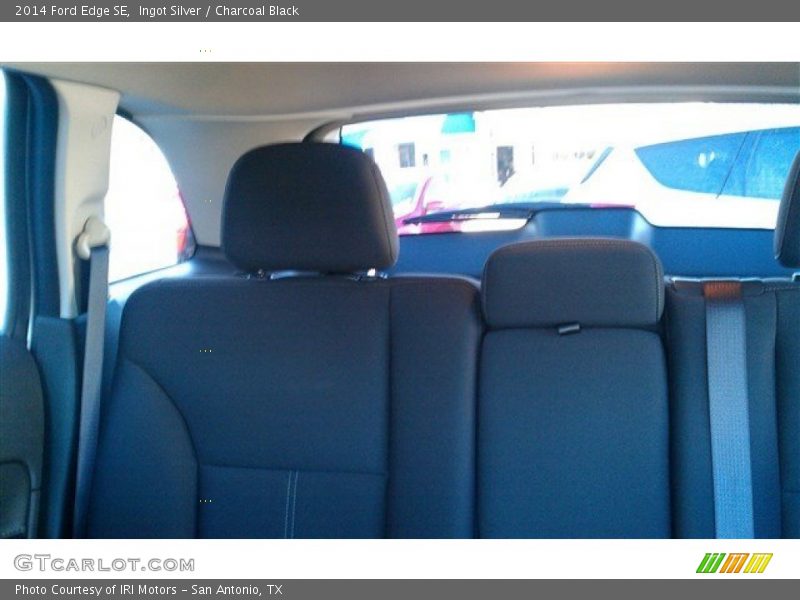 Ingot Silver / Charcoal Black 2014 Ford Edge SE