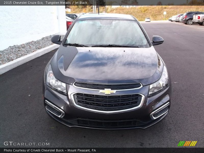 Tungsten Metallic / Jet Black 2015 Chevrolet Cruze Eco