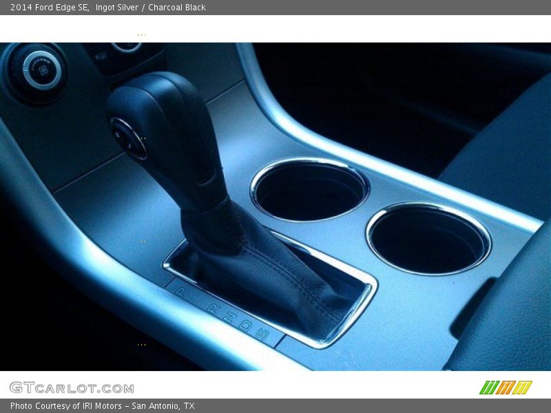 Ingot Silver / Charcoal Black 2014 Ford Edge SE