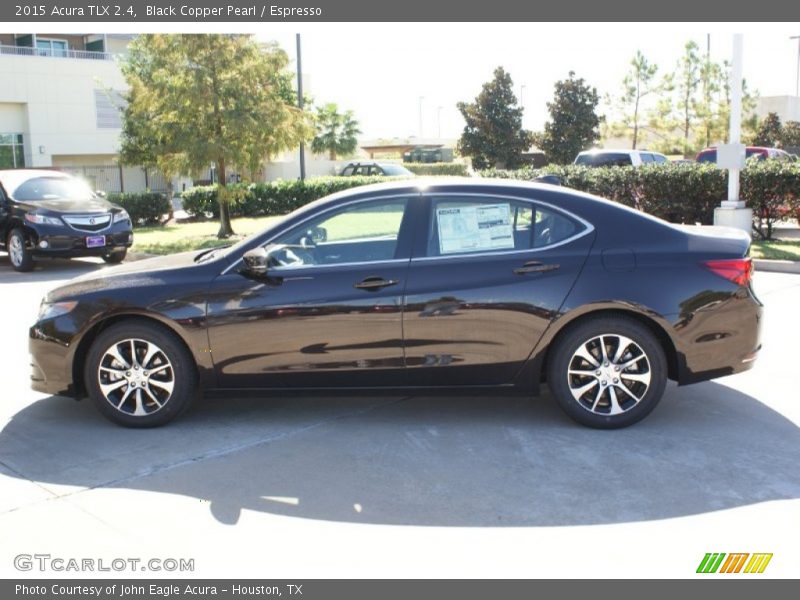 Black Copper Pearl / Espresso 2015 Acura TLX 2.4