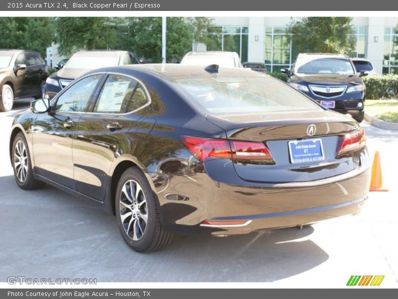 Black Copper Pearl / Espresso 2015 Acura TLX 2.4