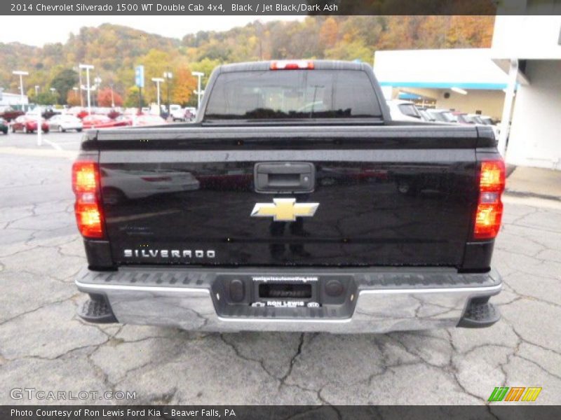 Black / Jet Black/Dark Ash 2014 Chevrolet Silverado 1500 WT Double Cab 4x4