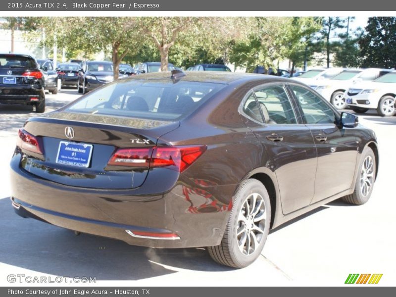 Black Copper Pearl / Espresso 2015 Acura TLX 2.4