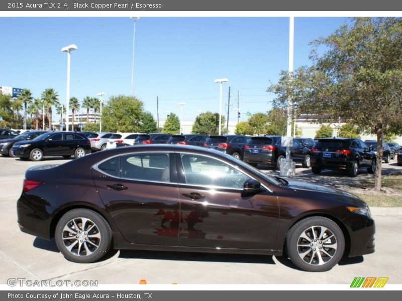 Black Copper Pearl / Espresso 2015 Acura TLX 2.4