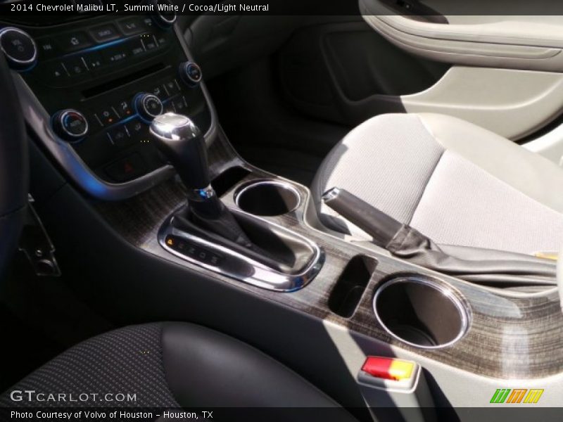Summit White / Cocoa/Light Neutral 2014 Chevrolet Malibu LT