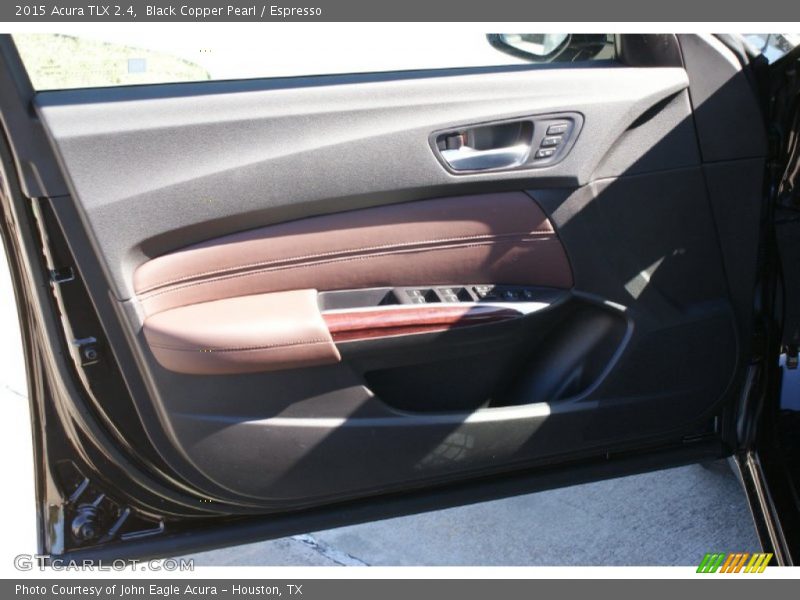 Black Copper Pearl / Espresso 2015 Acura TLX 2.4