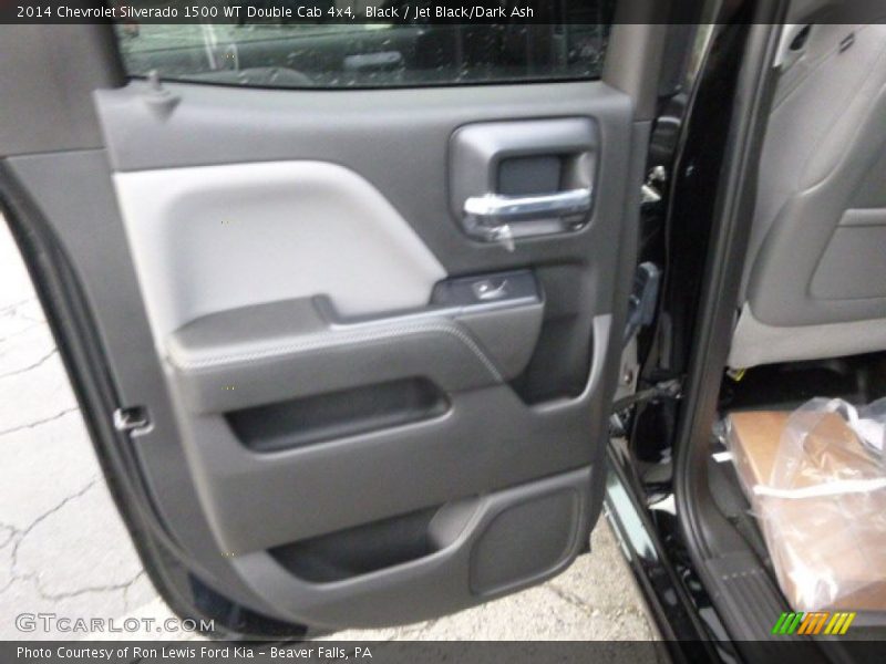 Black / Jet Black/Dark Ash 2014 Chevrolet Silverado 1500 WT Double Cab 4x4