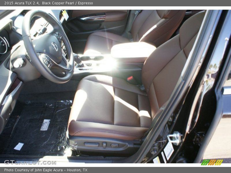 Black Copper Pearl / Espresso 2015 Acura TLX 2.4