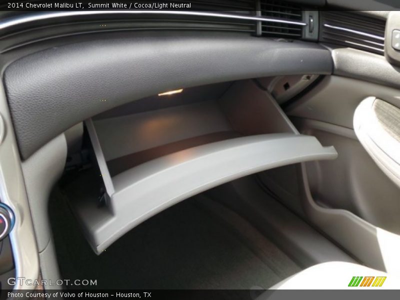 Summit White / Cocoa/Light Neutral 2014 Chevrolet Malibu LT