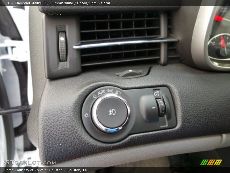 Summit White / Cocoa/Light Neutral 2014 Chevrolet Malibu LT