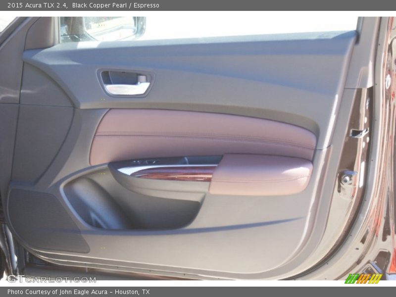 Black Copper Pearl / Espresso 2015 Acura TLX 2.4
