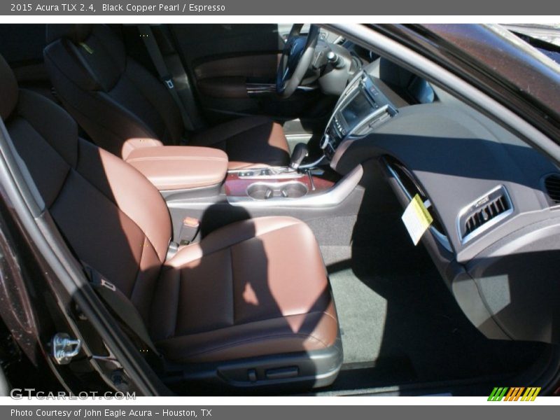 Black Copper Pearl / Espresso 2015 Acura TLX 2.4