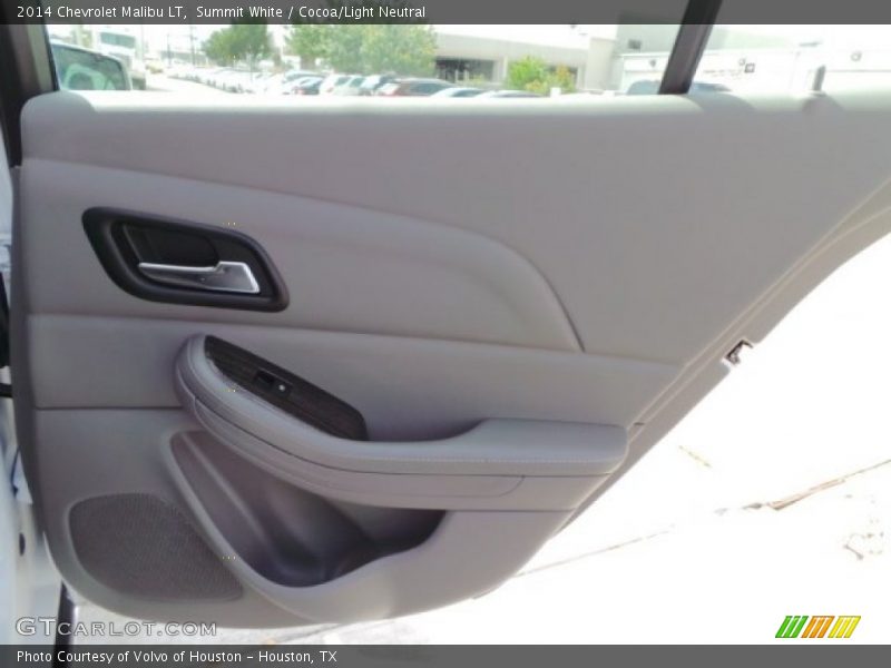 Summit White / Cocoa/Light Neutral 2014 Chevrolet Malibu LT