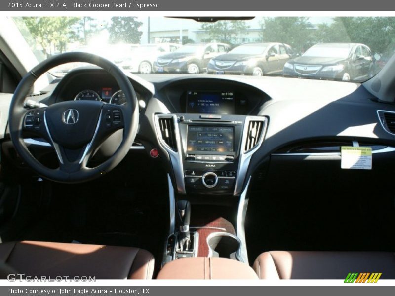 Black Copper Pearl / Espresso 2015 Acura TLX 2.4