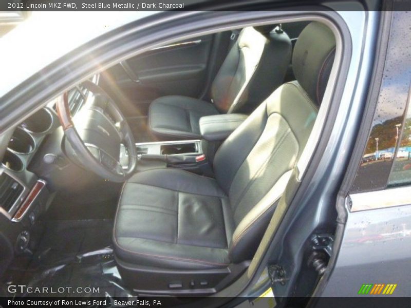 Steel Blue Metallic / Dark Charcoal 2012 Lincoln MKZ FWD