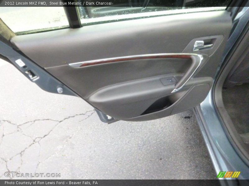 Steel Blue Metallic / Dark Charcoal 2012 Lincoln MKZ FWD